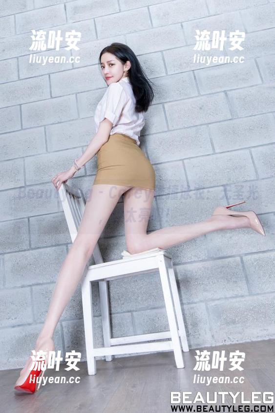 Beautyleg - Cafey碰撞泳衣：无圣光，但太亮眼！