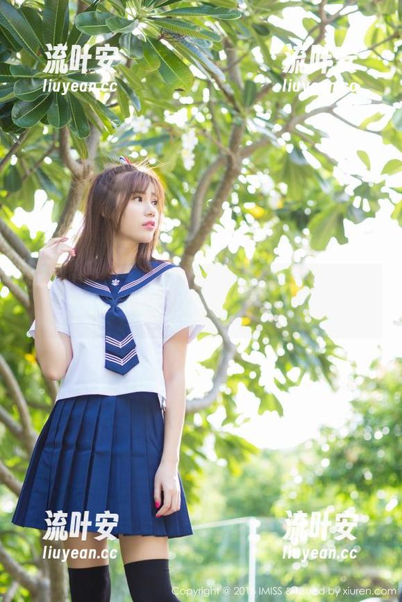 IMiss爱蜜社-石心琪 IMiss爱蜜社 - 石心琪的蕾丝写真:我的目光只是停留在这缕柔情间