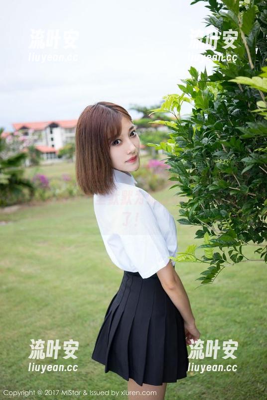 MiStar魅妍社-FoxYini孟狐狸 MiStar魅妍社 - 看FoxYini孟狐狸化身白丝女神,心里默默为她打call,太有才了!