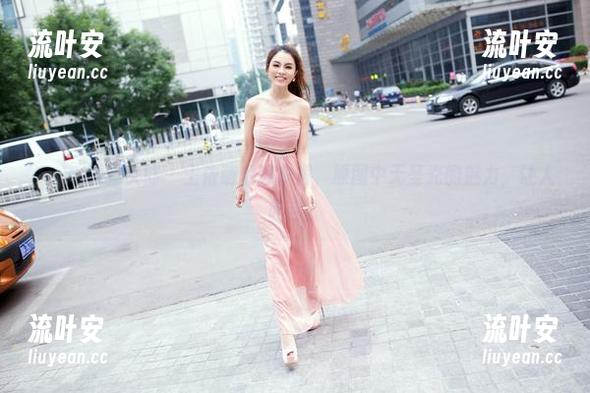 TuiGirl推女郎 - 王依萌的连衣裙，原图中无圣光的魅力，让人咋舌。