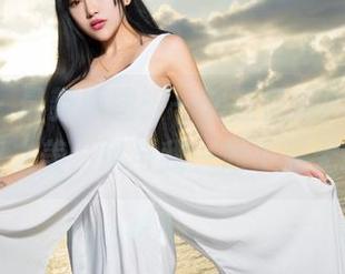 推女神 – 最新原图：一睹汪佩妮Penny的三亚之美，风与我一起手足无措。