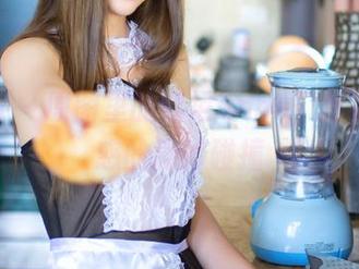 青豆客 – 原图里的欧尼anne，丝袜与诱惑的微妙碰撞